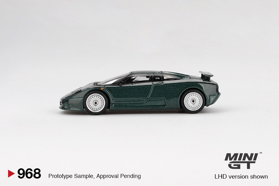 (ÖN SATIŞ) Mini GT 1/64 Bugatti EB110 GT Verde Scuro MGT00968 - Thumbnail