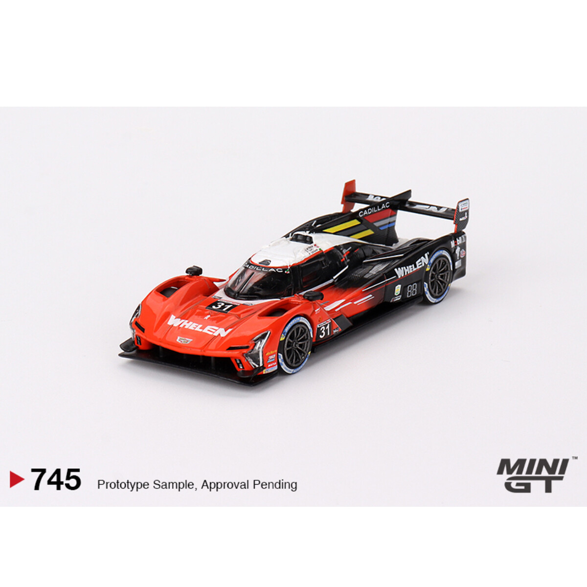 Mini GT 1/64 Cadillac V-Series.R Whelen Engineering Cadillac Racing 2023 IMSA Sebring 12 Hrs Winner MGT00745 - Thumbnail