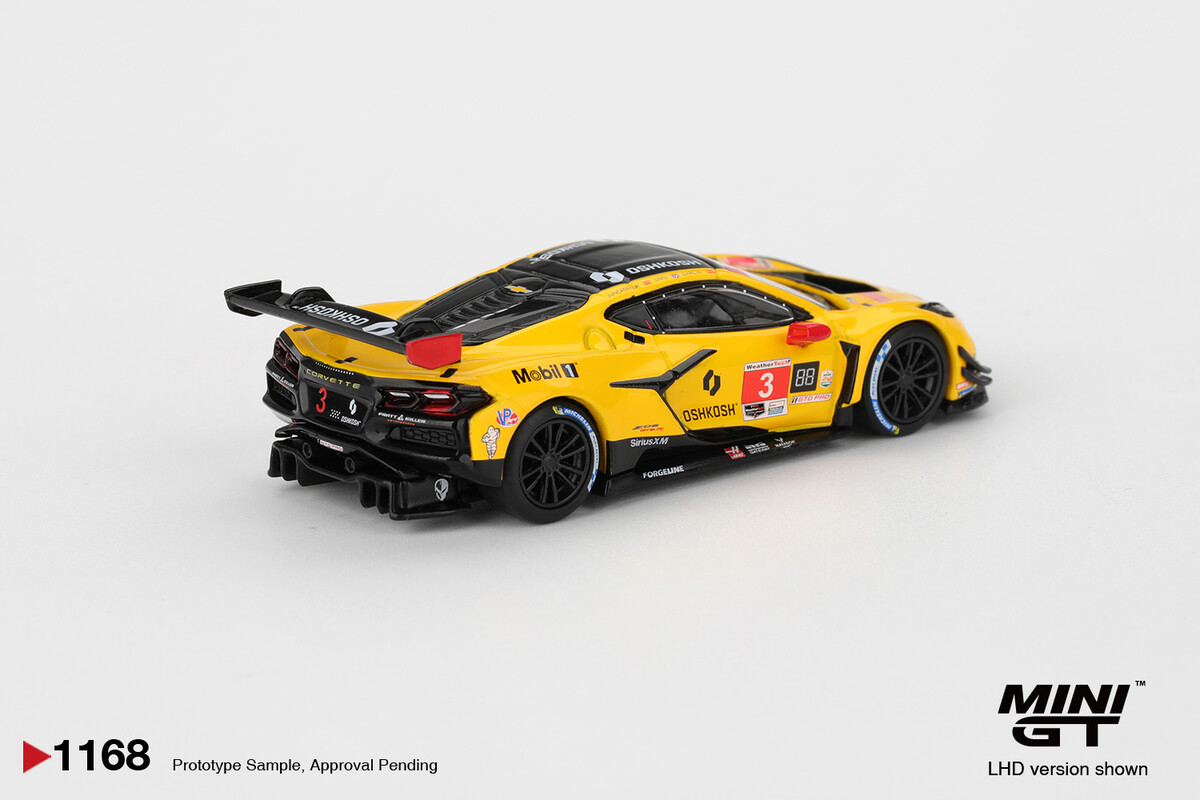 (ÖN SATIŞ) Mini GT 1/64 Chevrolet Corvette Z06 GT3 Corvette Racing by Pratt Miller Motorsports 2025 IMSA Daytona 24 Hrs MGT01168 - Thumbnail