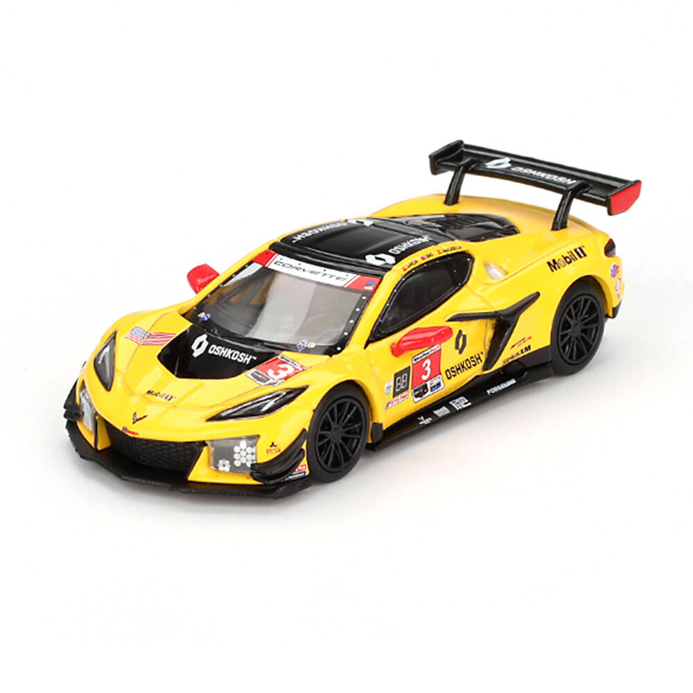 Mini GT 1/64 Chevrolet Corvette Z06 GT3.R #3 Corvette Racing by Pratt Miller Motorsports 2024 IMSA Daytona 24 Hrs - Blister Paket MGT00854-BL