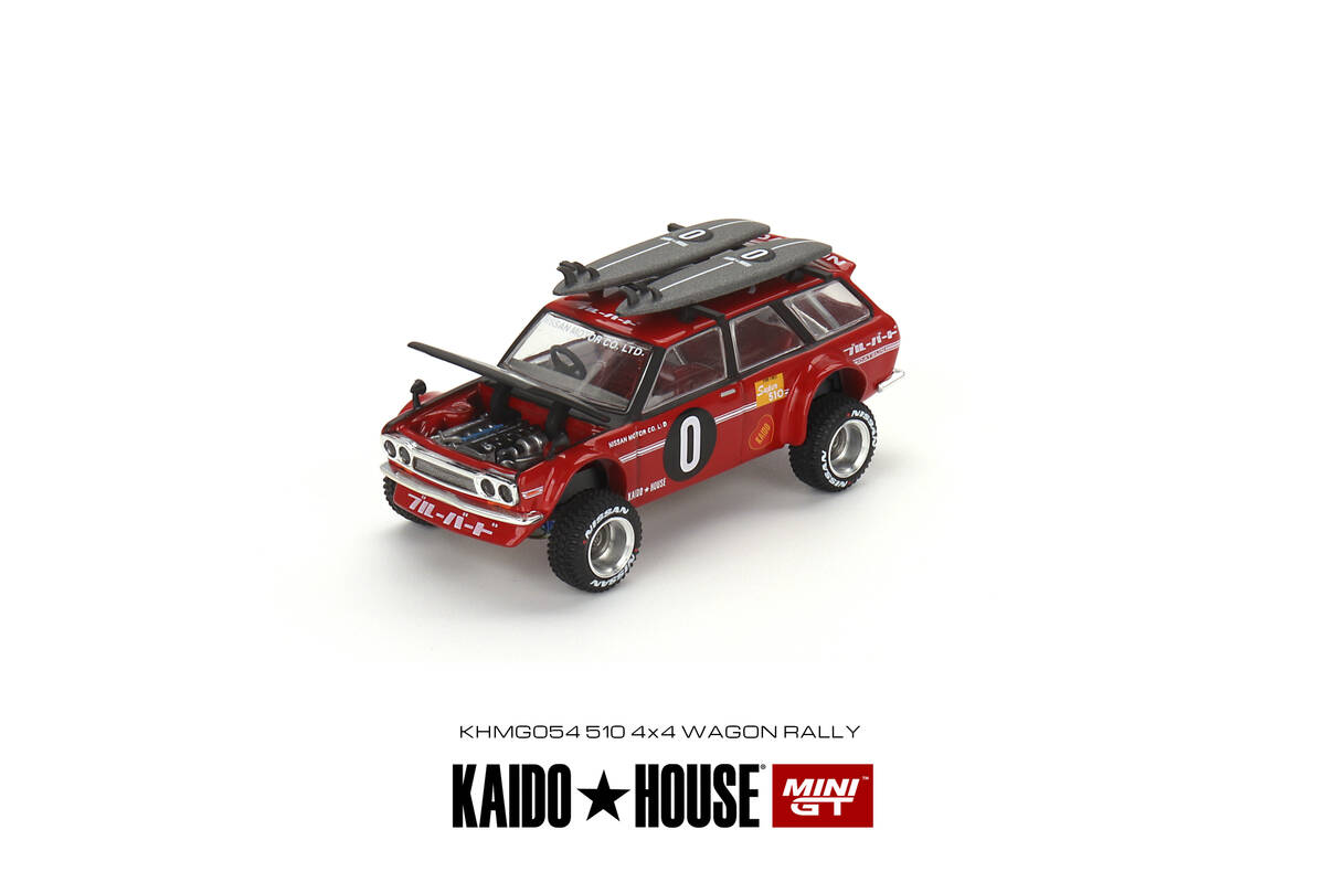 Mini GT 1/64 Datsun KAIDO 510 Wagon Kaido GT Surf Safari RS V2 KHMG054