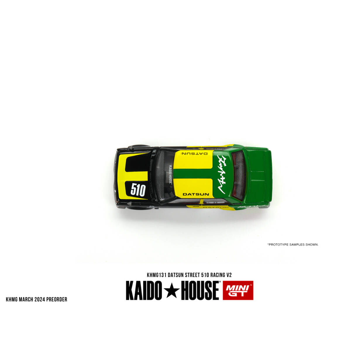 Mini GT 1/64 Datsun Street 510 Racing V2 KHMG131