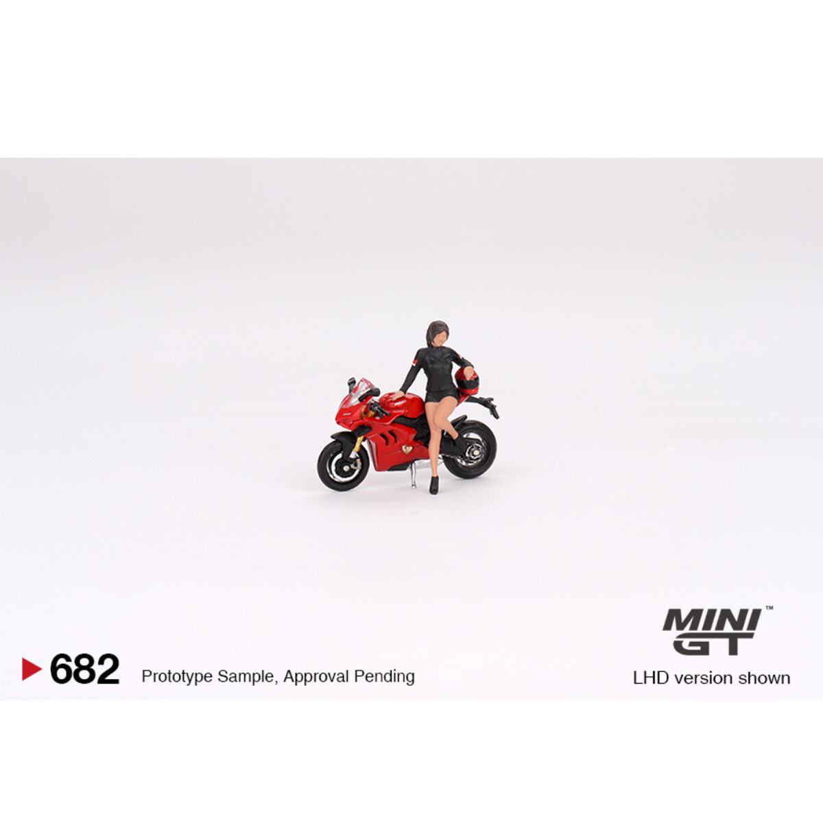 Mini GT 1/64 Ducati Panigale V4 S w/ Ducati Girl MGT00682 - Thumbnail