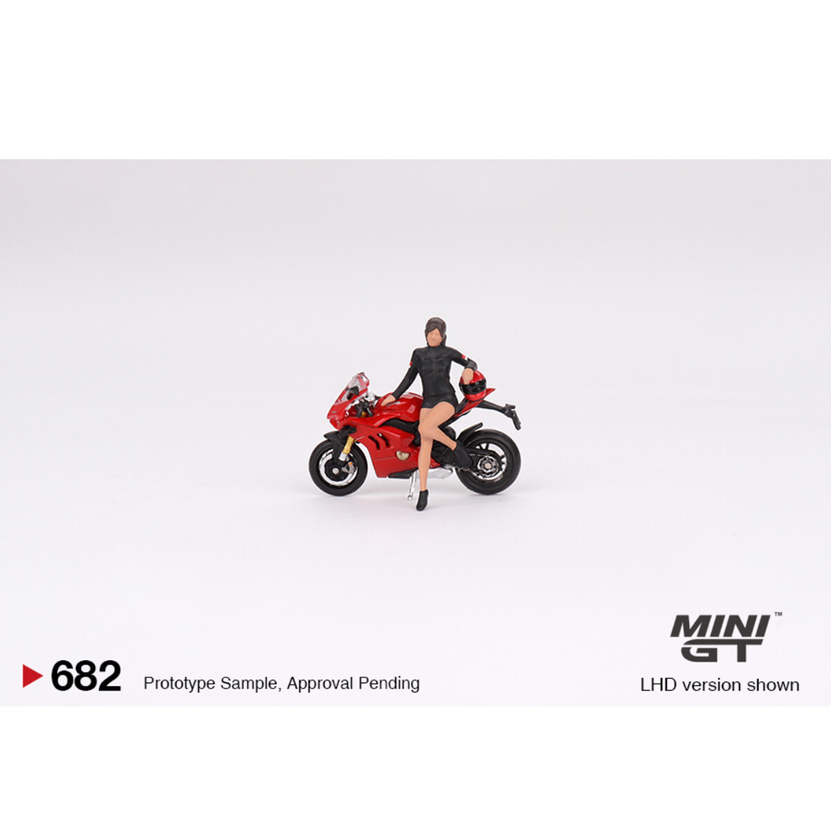 Mini GT 1/64 Ducati Panigale V4 S w/ Ducati Girl MGT00682 - Thumbnail