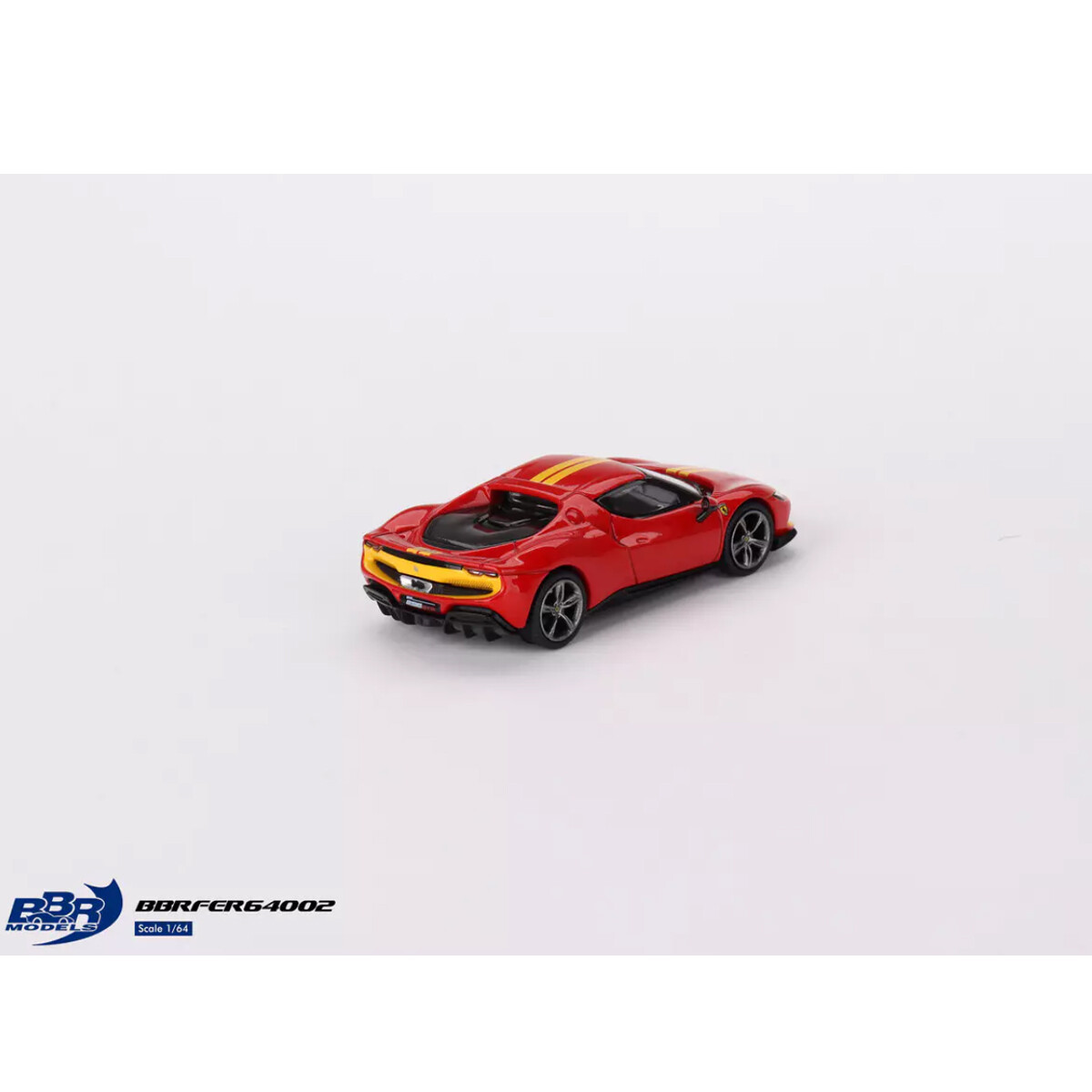 Mini GT 1/64 Ferrari 296 GTB Assetto Fiorano Rosso Corsa BBRFER64002 - Thumbnail