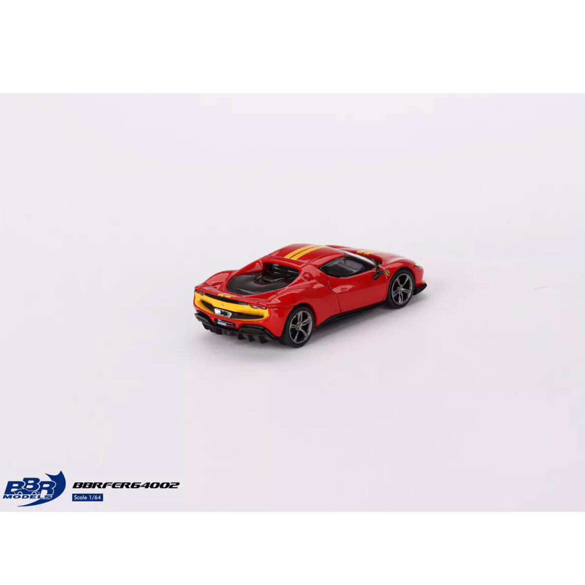 Mini GT 1/64 Ferrari 296 GTB Assetto Fiorano Rosso Corsa BBRFER64002
