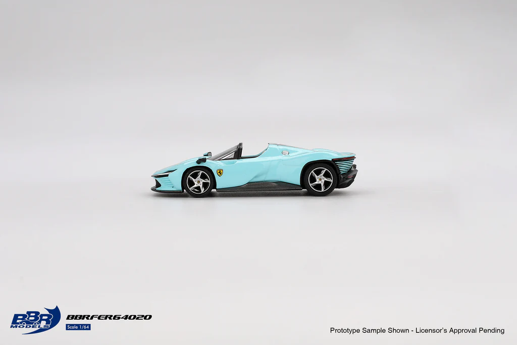 (ÖN SATIŞ) Mini GT 1/64 Ferrari SP3 Daytona Light Blue BBRFER64020