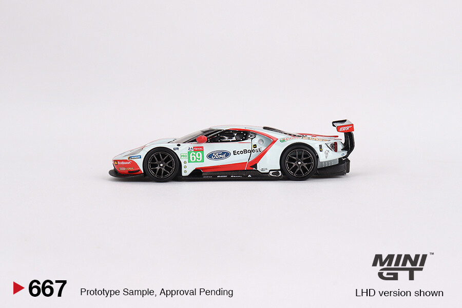 Mini GT 1/64 Ford GT LMGTE PRO 2019 24 Hrs of Le Mans Ford Chip Ganassi Team 4 Cars Set - Limited Edition 3000 MGTS0010 - Thumbnail