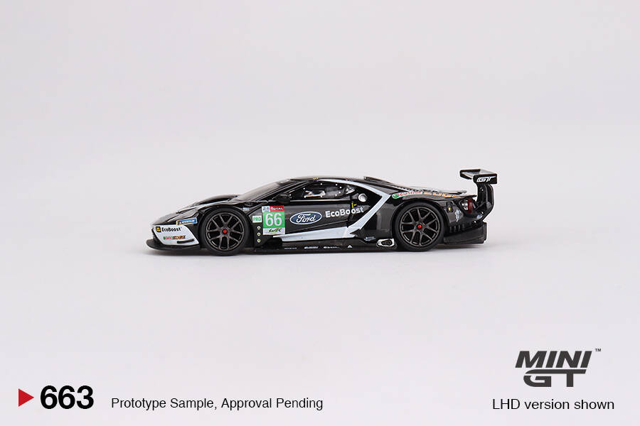 Mini GT 1/64 Ford GT LMGTE PRO 2019 24 Hrs of Le Mans Ford Chip Ganassi Team 4 Cars Set - Limited Edition 3000 MGTS0010