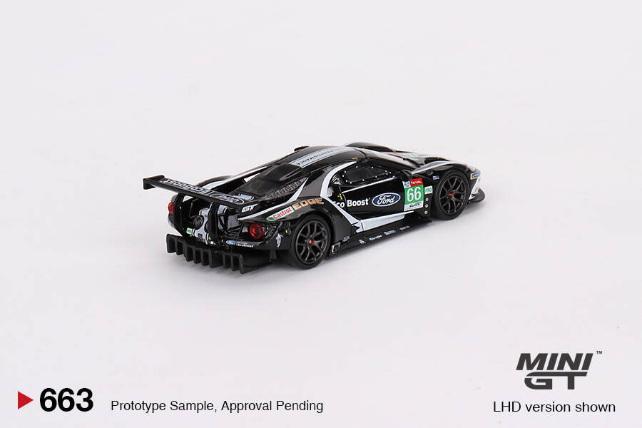 Mini GT 1/64 Ford GT LMGTE PRO 2019 24 Hrs of Le Mans Ford Chip Ganassi Team 4 Cars Set - Limited Edition 3000 MGTS0010
