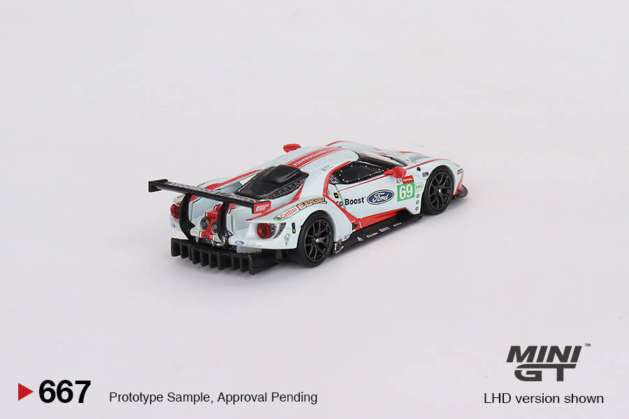 Mini GT 1/64 Ford GT LMGTE PRO 2019 24 Hrs of Le Mans Ford Chip Ganassi Team 4 Cars Set - Limited Edition 3000 MGTS0010