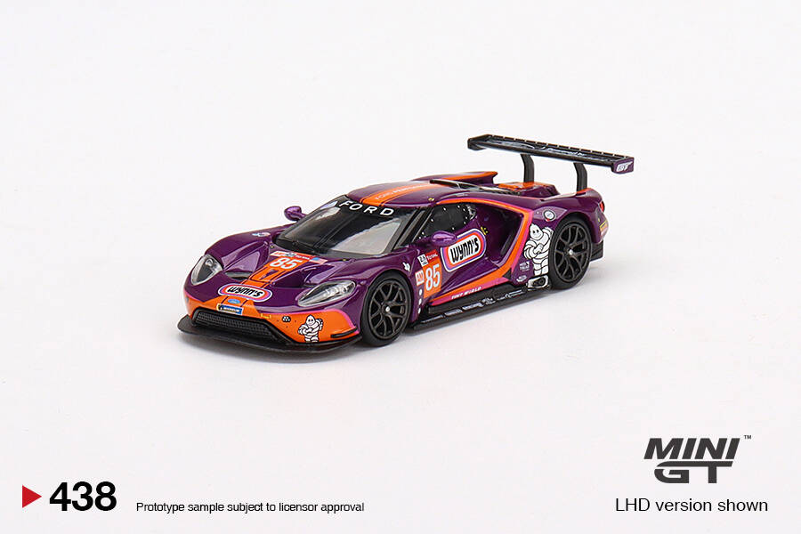 Mini GT 1/64 Ford GT #85 2019 24Hr. of Le Mans LM GTE-Am KeatingMotorsports MGT00438