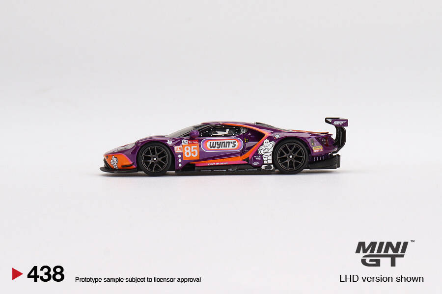 Mini GT 1/64 Ford GT #85 2019 24Hr. of Le Mans LM GTE-Am KeatingMotorsports MGT00438