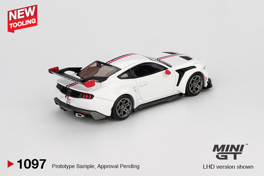 (ÖN SATIŞ) Mini GT 1/64 Ford Mustang GTD Spirit of America MGT01097 - Thumbnail