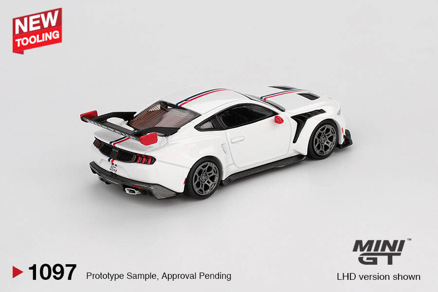 (ÖN SATIŞ) Mini GT 1/64 Ford Mustang GTD Spirit of America MGT01097