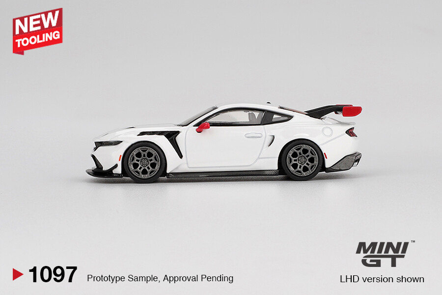 (ÖN SATIŞ) Mini GT 1/64 Ford Mustang GTD Spirit of America MGT01097 - Thumbnail