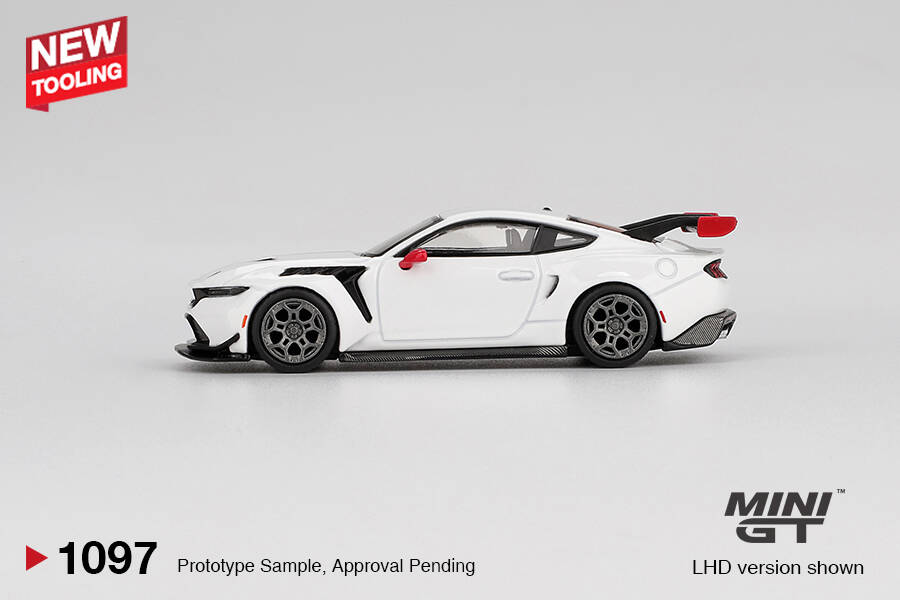 (ÖN SATIŞ) Mini GT 1/64 Ford Mustang GTD Spirit of America MGT01097