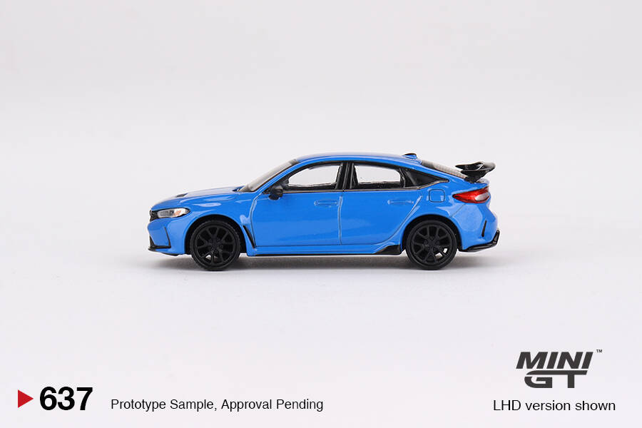 Mini GT 1/64 Honda Civic Type R Boost Blue Pearl 2023 MGT00637