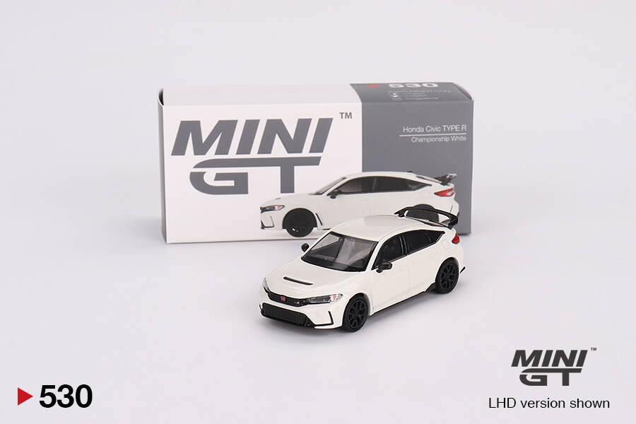 Mini GT 1/64 Honda Civic Type R Championship White 2023 MGT00530