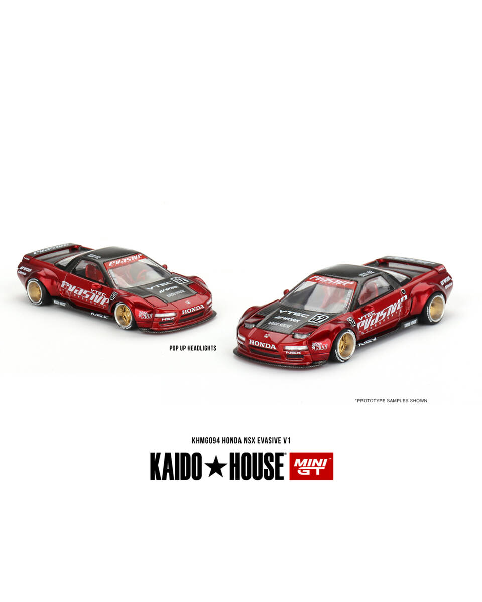 Mini GT 1/64 [KaidoHouse x MiniGT] Honda NSX Evasive V1 KHMG094