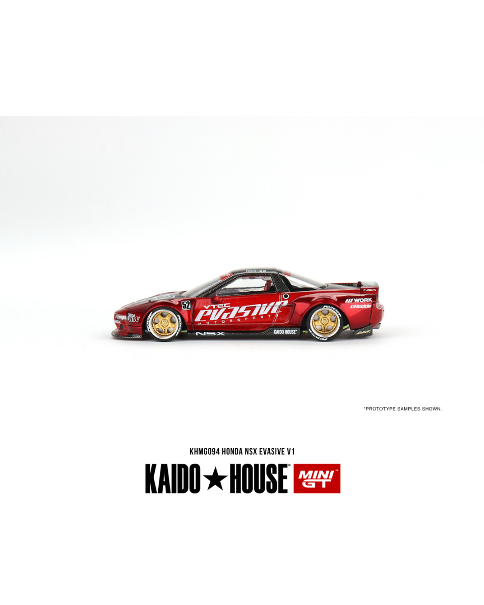 Mini GT 1/64 [KaidoHouse x MiniGT] Honda NSX Evasive V1 KHMG094 - Thumbnail
