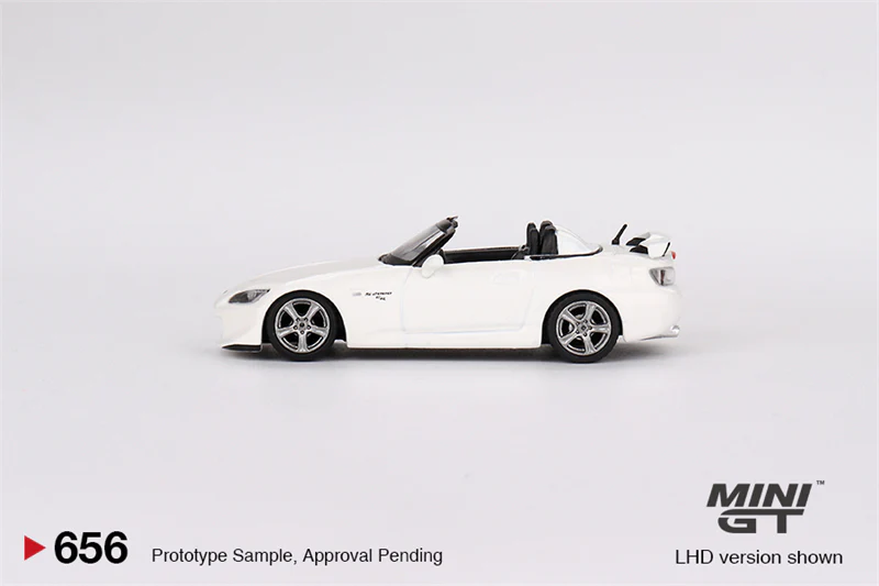 Mini GT 1/64 Honda S2000 (AP2) CR Grand Prix White MGT00656 - Thumbnail
