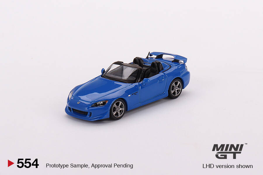 Mini GT 1/64 Honda S2000 (AP2) Mugen Monte Carlo Blue Pearl MGT00554