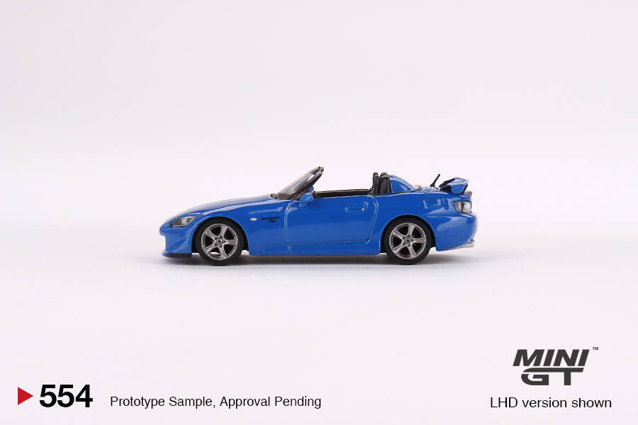 Mini GT 1/64 Honda S2000 (AP2) Mugen Monte Carlo Blue Pearl MGT00554