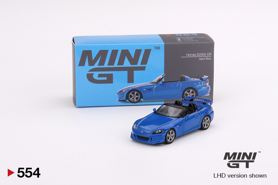 Mini GT 1/64 Honda S2000 (AP2) Mugen Monte Carlo Blue Pearl MGT00554 - Thumbnail