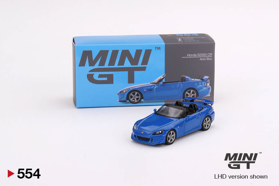 Mini GT 1/64 Honda S2000 (AP2) Mugen Monte Carlo Blue Pearl MGT00554