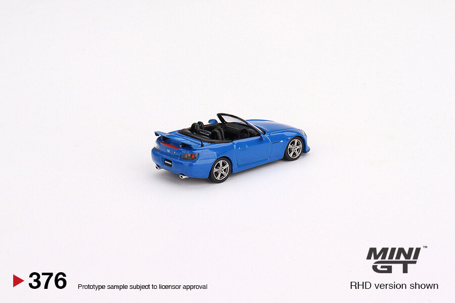 Mini GT 1/64 Honda S2000 (AP2) Type S Apex Blue MGT00376 - Thumbnail