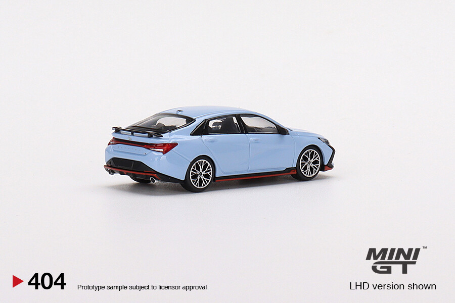 Mini GT 1/64 Hyundai Elantra N Performance Blue MGT00404 - Thumbnail