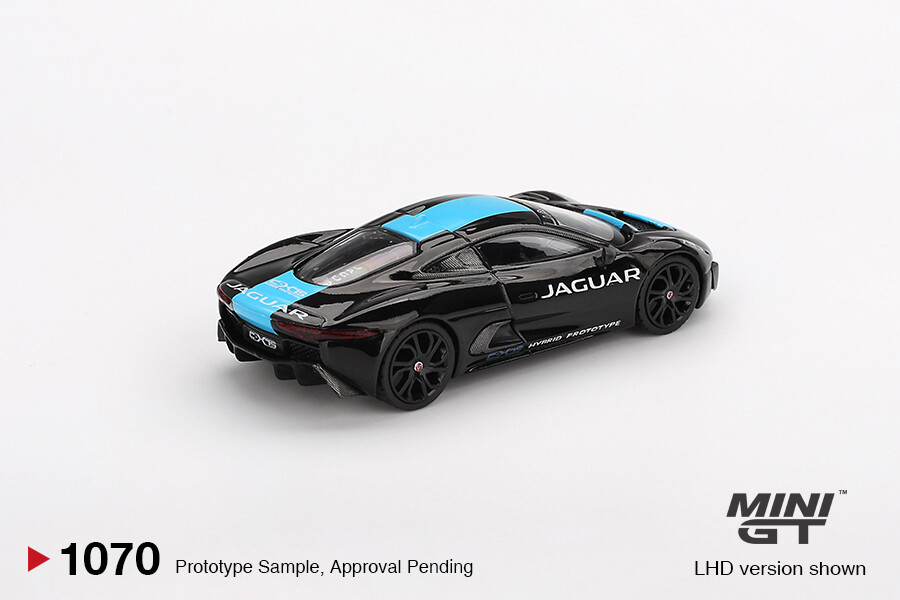 (ÖN SATIŞ) Mini GT 1/64 Jaguar C-X75 Black MGT01070 - Thumbnail