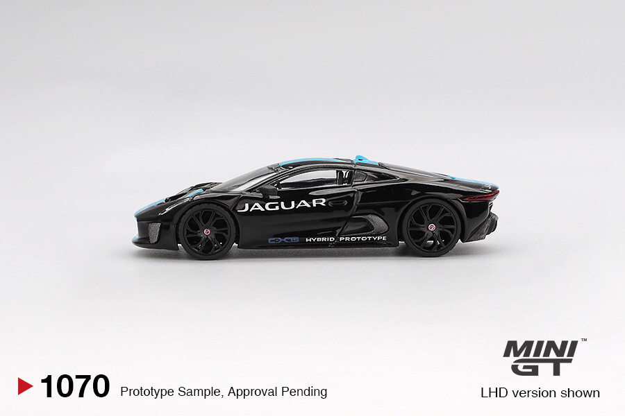 (ÖN SATIŞ) Mini GT 1/64 Jaguar C-X75 Black MGT01070 - Thumbnail