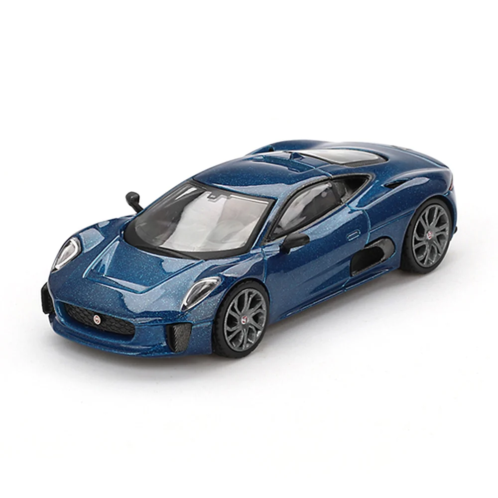 (ÖN SATIŞ) Mini GT 1/64 Jaguar C-X75 Blue - Blister Paket MGT00884-BL - Thumbnail
