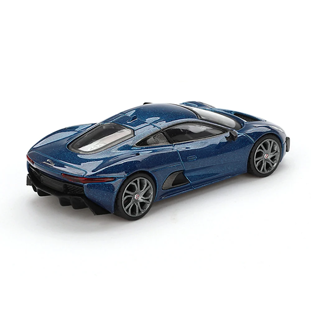 (ÖN SATIŞ) Mini GT 1/64 Jaguar C-X75 Blue - Blister Paket MGT00884-BL