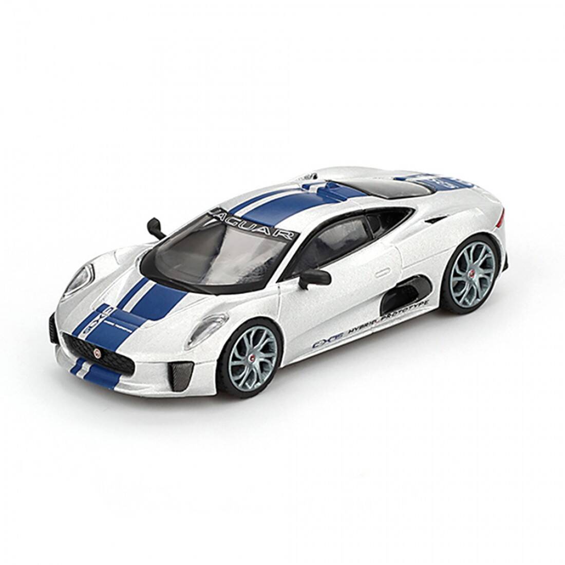 (ÖN SATIŞ) Mini GT 1/64 Jaguar C-X75 Silver - Blister Paket MGT00960-BL