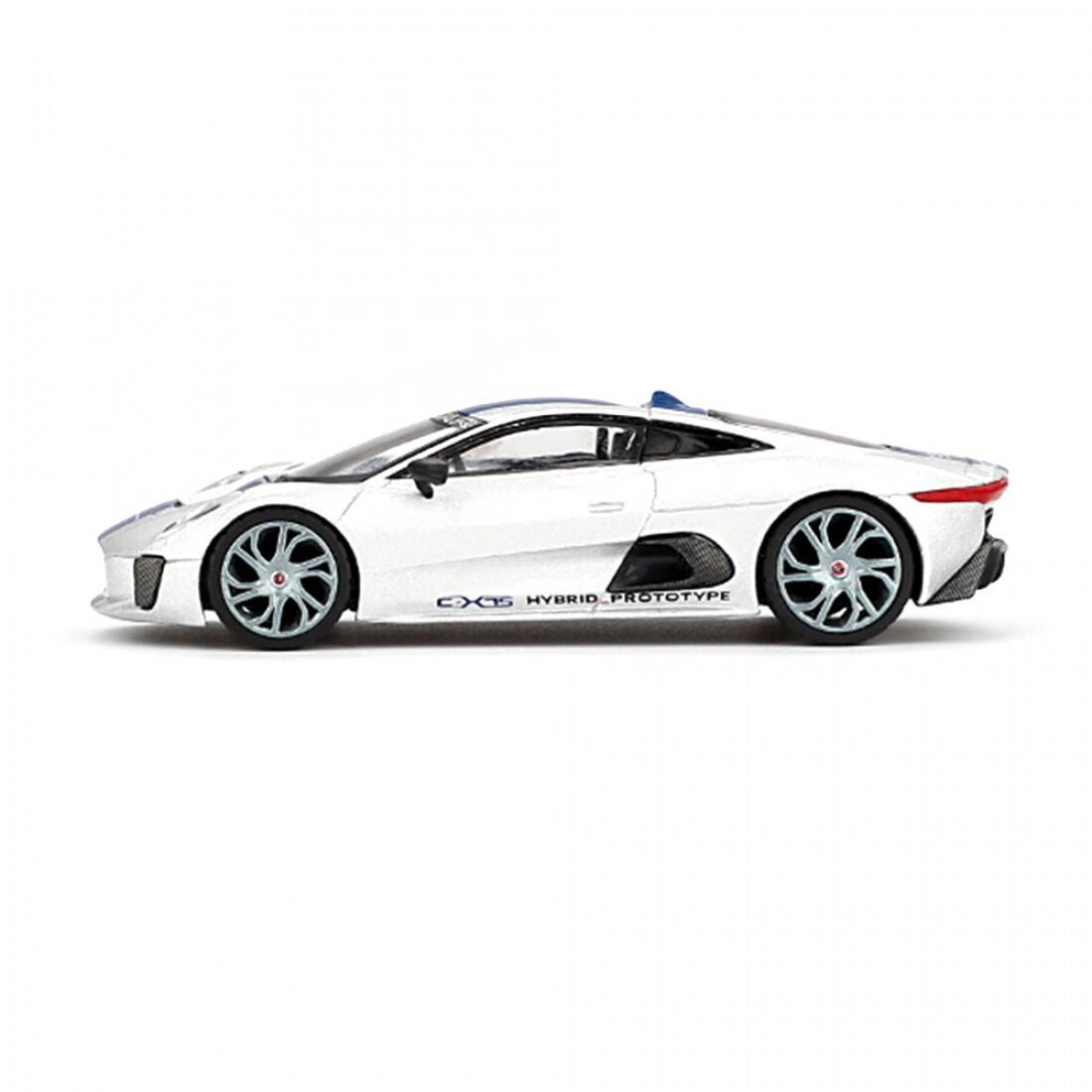 (ÖN SATIŞ) Mini GT 1/64 Jaguar C-X75 Silver - Blister Paket MGT00960-BL