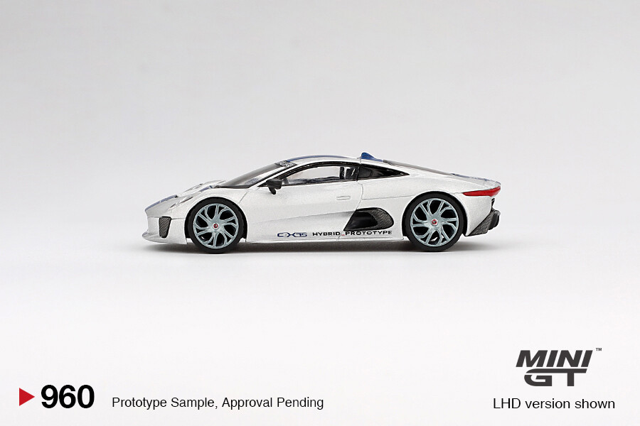(ÖN SATIŞ) Mini GT 1/64 Jaguar C-X75 Silver MGT00960 - Thumbnail