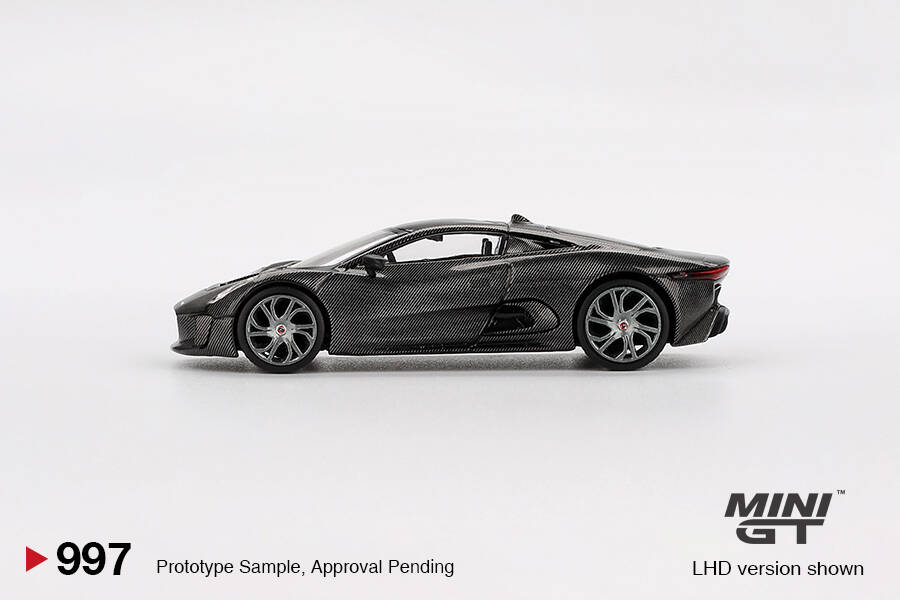(ÖN SATIŞ) Mini GT 1/64 Jaguar C-X75 Test Car MGT00997