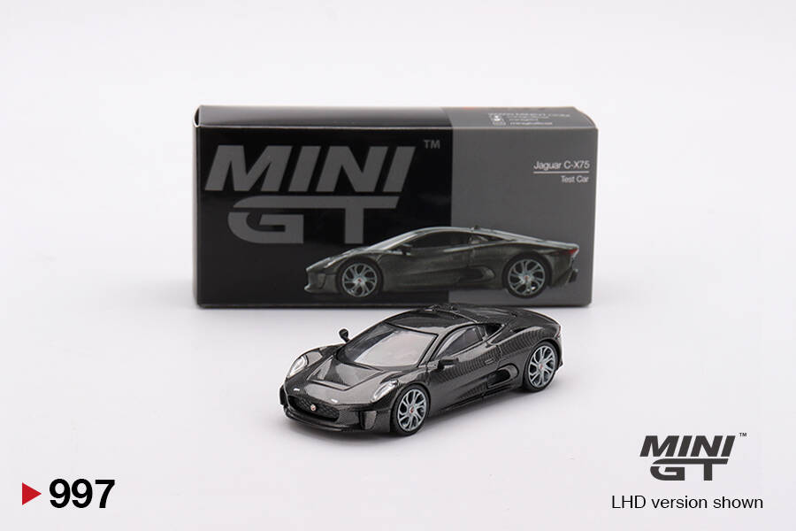 (ÖN SATIŞ) Mini GT 1/64 Jaguar C-X75 Test Car MGT00997