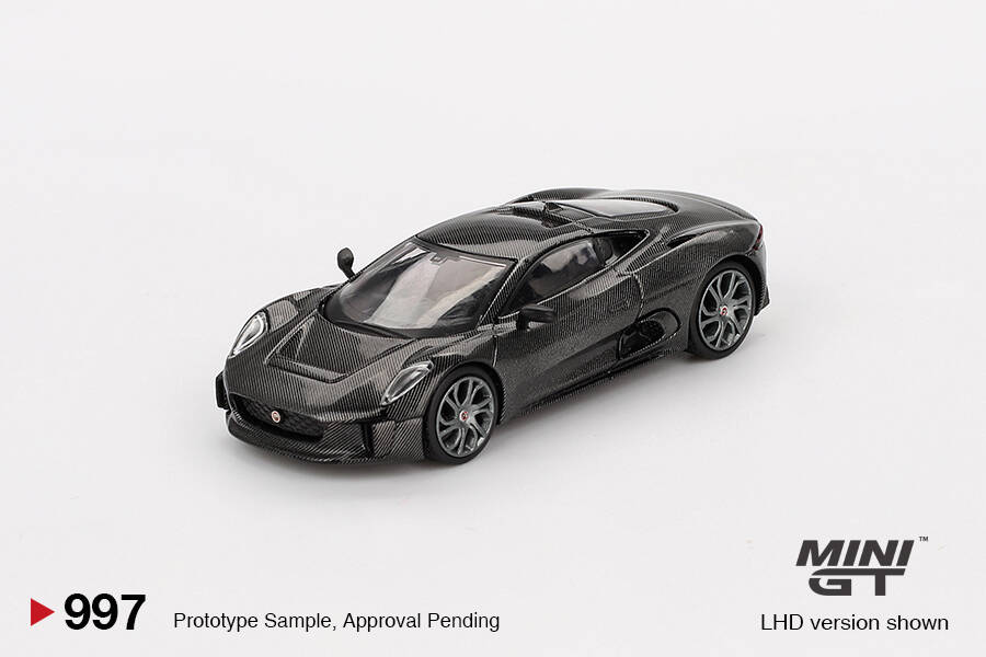 (ÖN SATIŞ) Mini GT 1/64 Jaguar C-X75 Test Car MGT00997