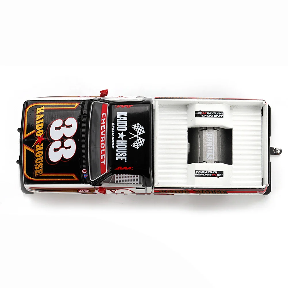 (ÖN SATIŞ) Mini GT 1/64 Kaido House Chevrolet Silverado KAIDO Intimidator V1 KHMG212