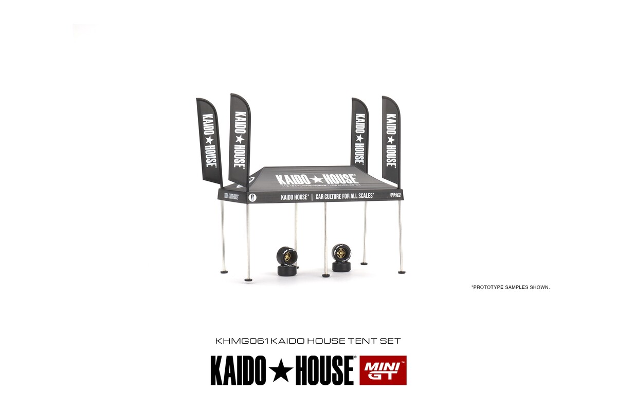 Mini GT 1/64 KaidoHouse Tent V1 KHMG061 - Thumbnail