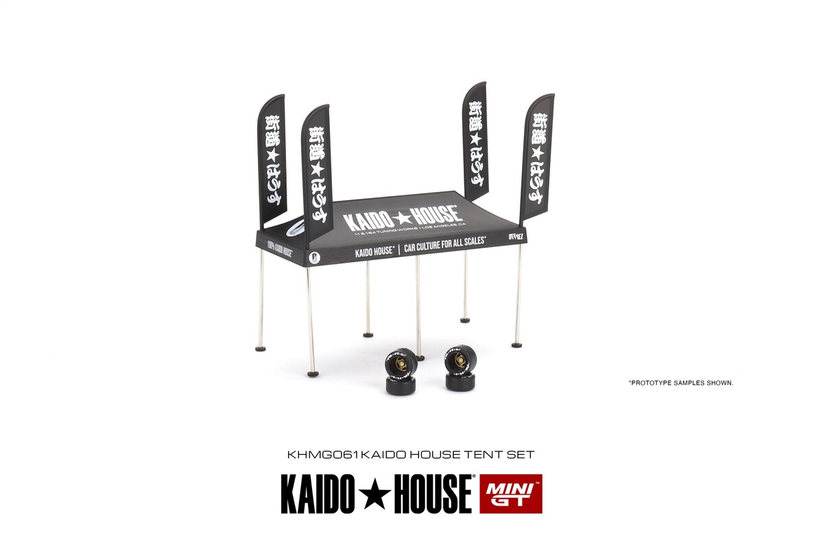 Mini GT 1/64 KaidoHouse Tent V1 KHMG061 - Thumbnail