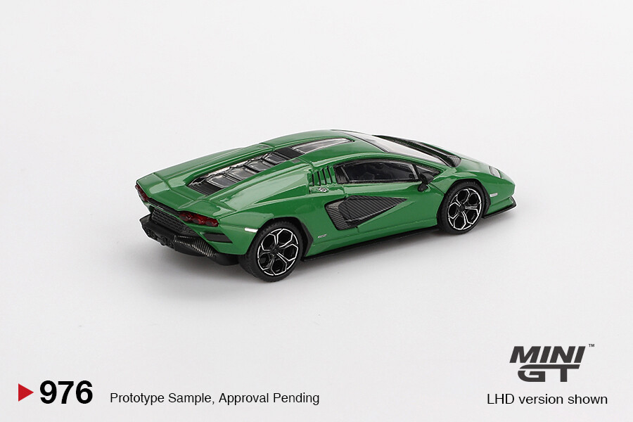 (ÖN SATIŞ) Mini GT 1/64 Lamborghini Countach LPI 800-4 Verde Medio MGT00976 - Thumbnail