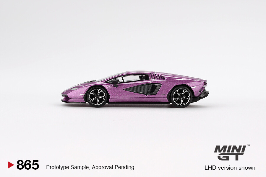 (ÖN SATIŞ) Mini GT 1/64 Lamborghini Countach LPI 800-4 Viola 30th MGT00865 - Thumbnail