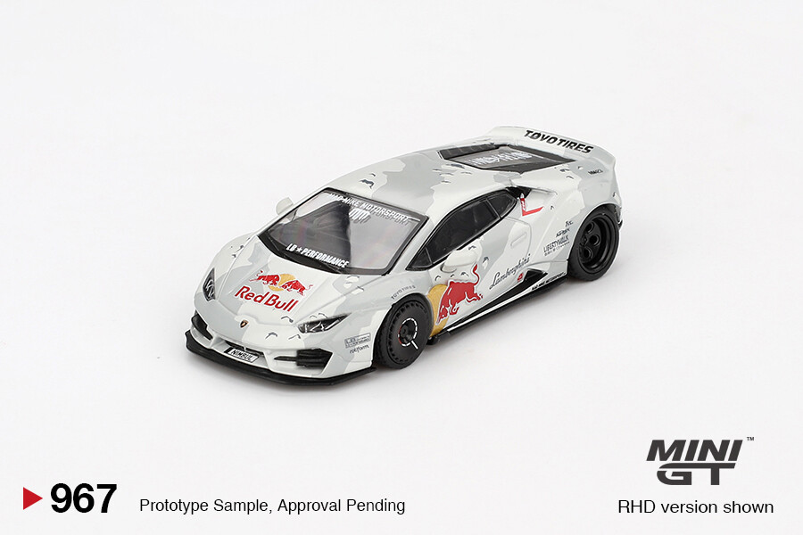 (ÖN SATIŞ) Mini GT 1/64 Lamborghini Huracan LB?WORKS ver. 2 Mad Mike NIMBUL MGT00967 - Thumbnail