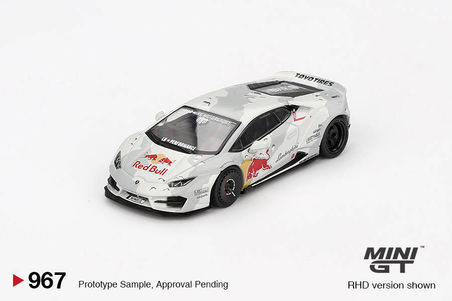 (ÖN SATIŞ) Mini GT 1/64 Lamborghini Huracan LB?WORKS ver. 2 Mad Mike NIMBUL MGT00967