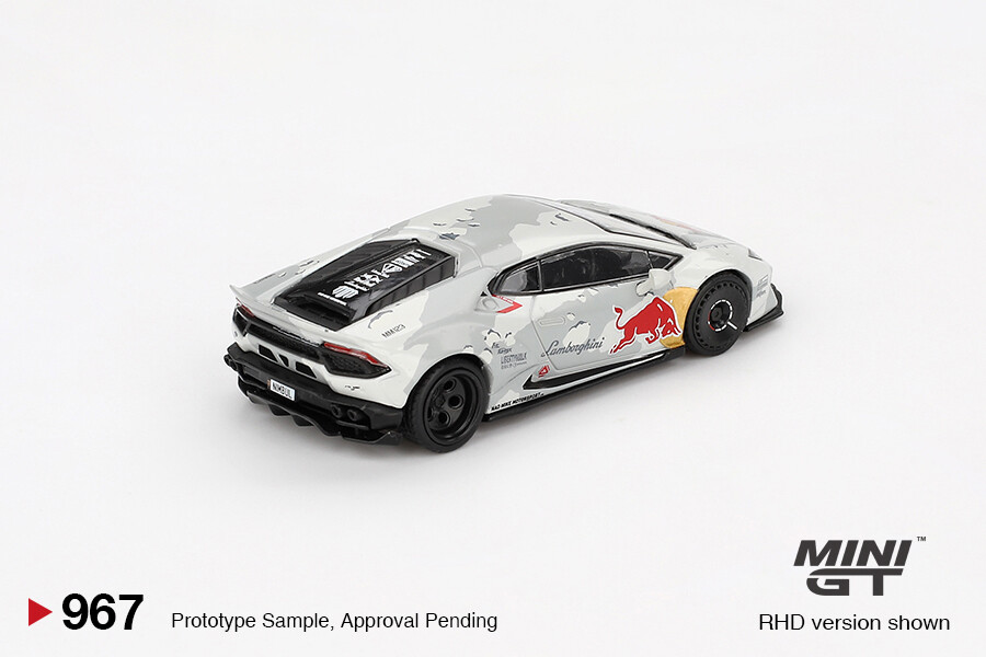 (ÖN SATIŞ) Mini GT 1/64 Lamborghini Huracan LB?WORKS ver. 2 Mad Mike NIMBUL MGT00967 - Thumbnail